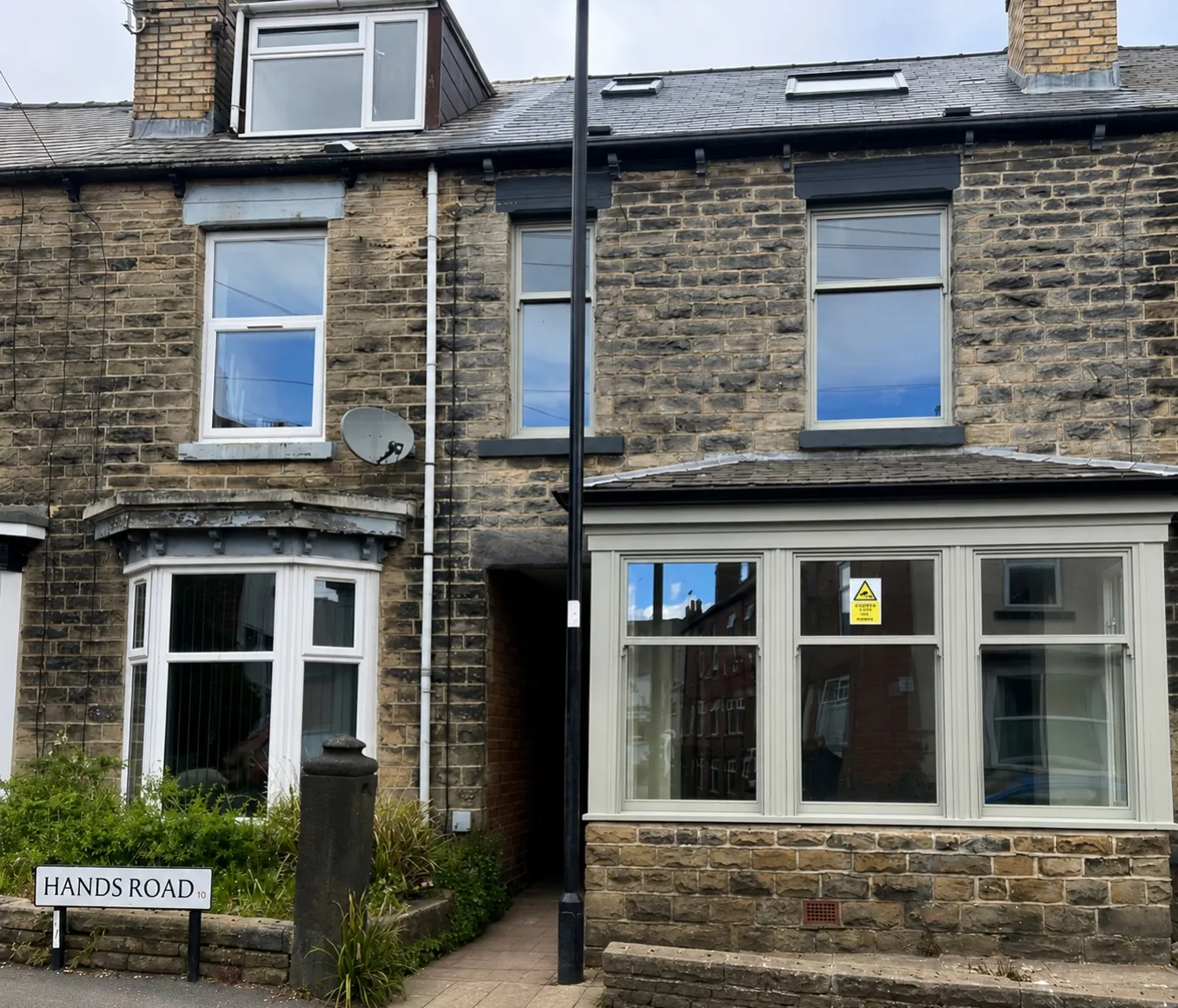 House Hands Road in Sheffield