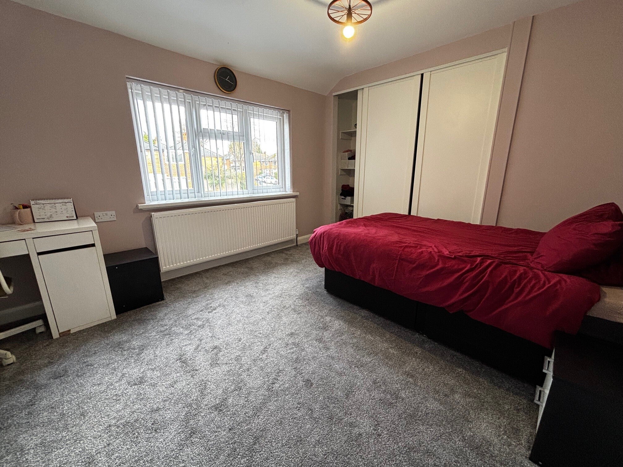 Flat Poole Crescent in Birmingham