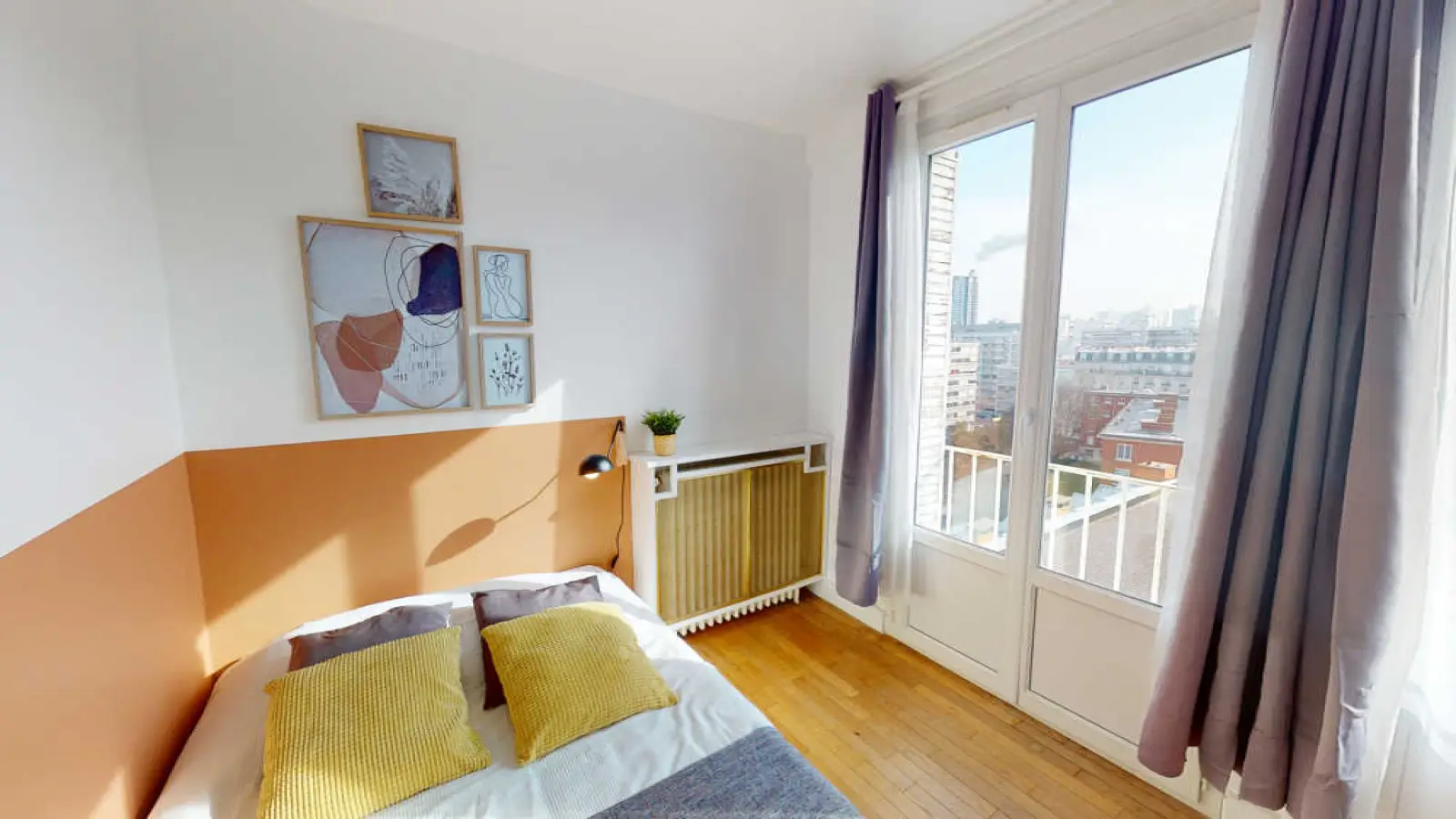 Chambre Rue de Cronstadt à Paris