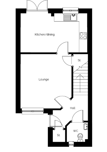 House Quoich Avenue in Crieff