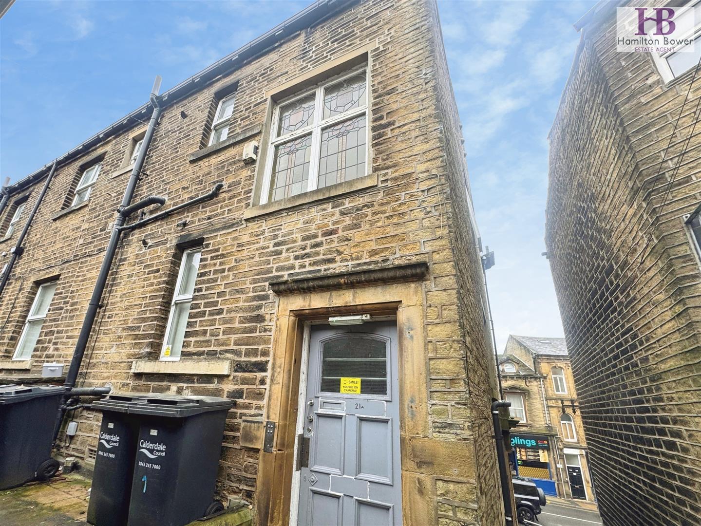 Flat Town Hall Street in Calderdale