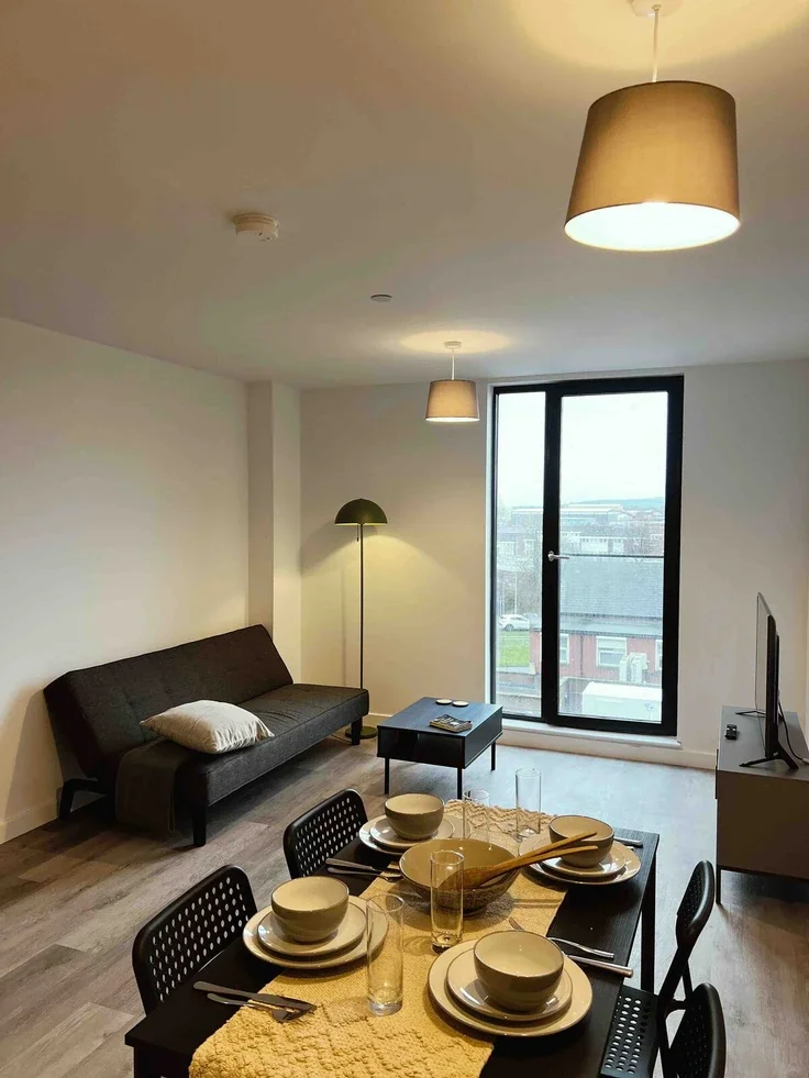 Flat Percy Street in Preston