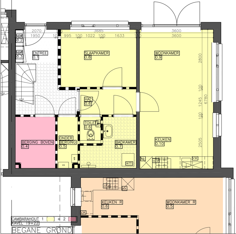 Appartement Cambarahout in Zaandam