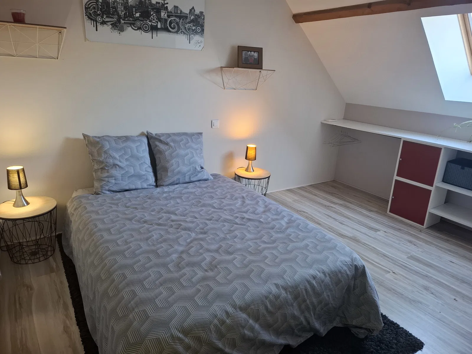 Chambre Rue des Moissons à La Chapelle-Saint-Martin-en-Plaine