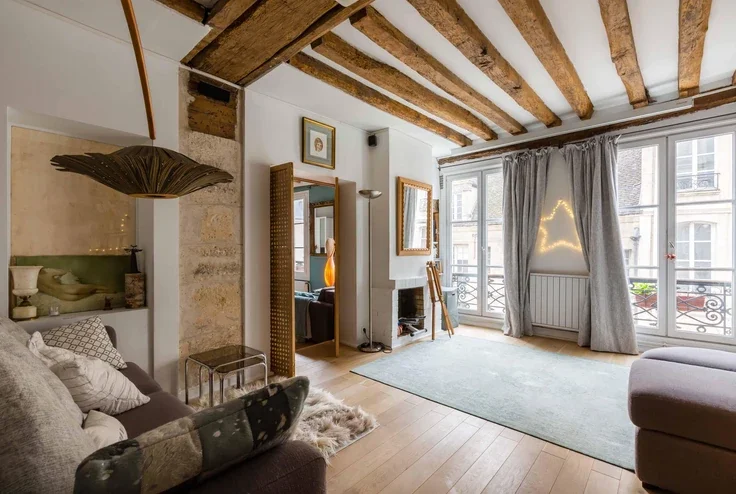 Appartement Rue Cloche Perce à Paris