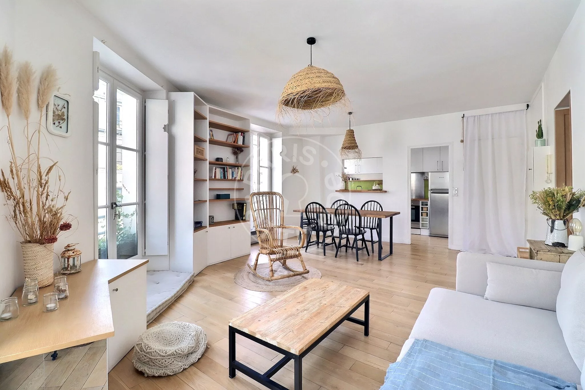 Flat Rue Jacquard in Paris
