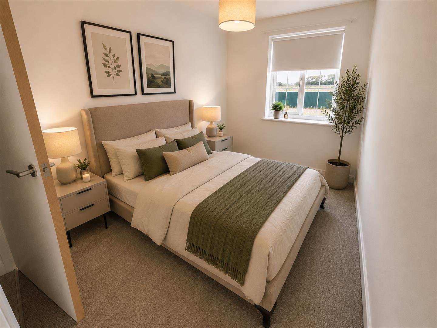Flat Fairham Drive in Nottingham