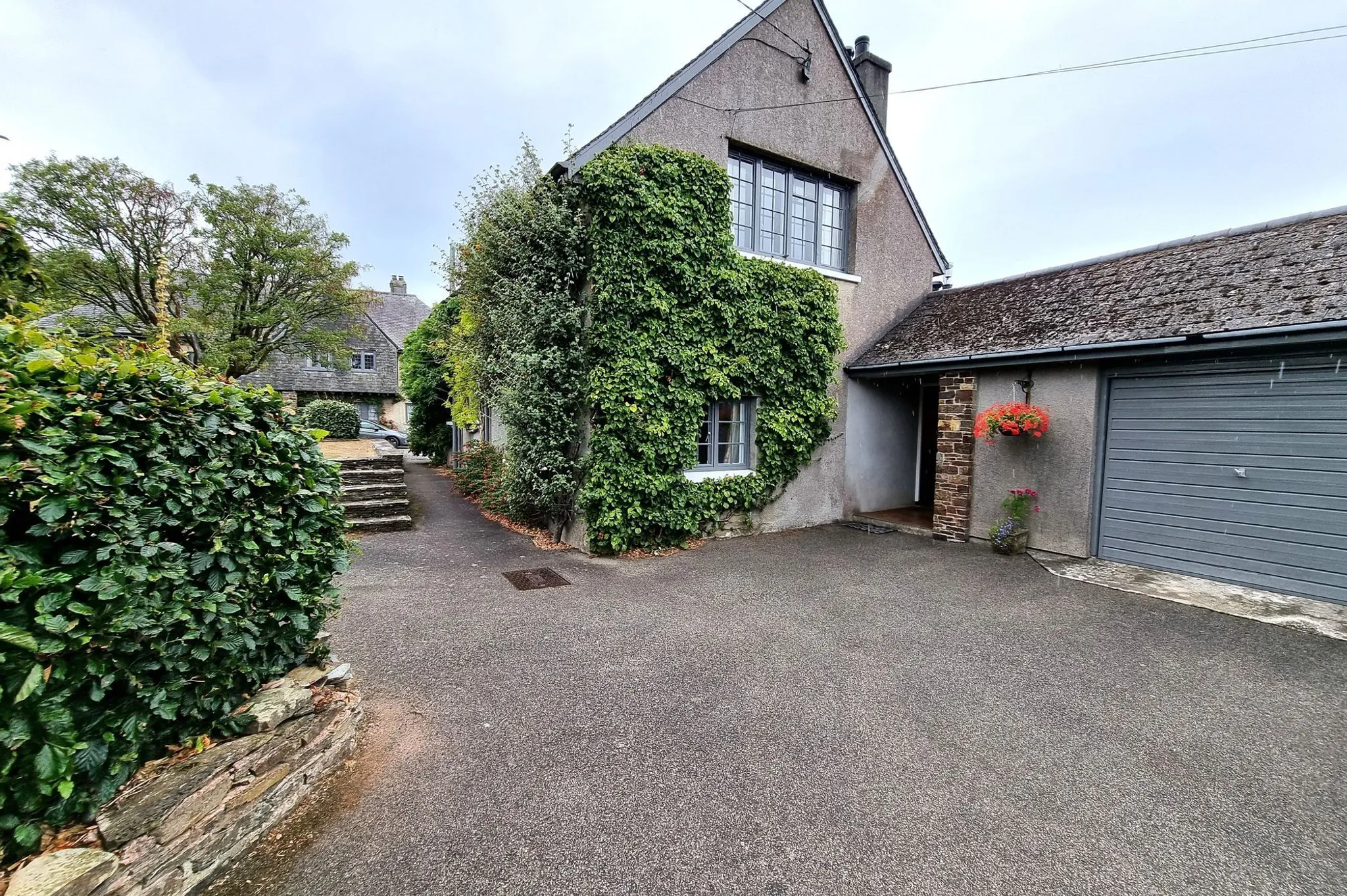 House Pound Road in West Devon