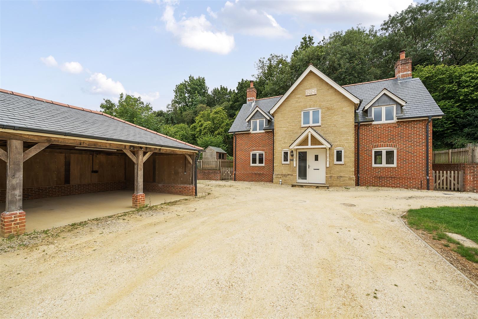 House School Yard in Fovant