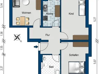 Wohnung Steinstraße in Potsdam