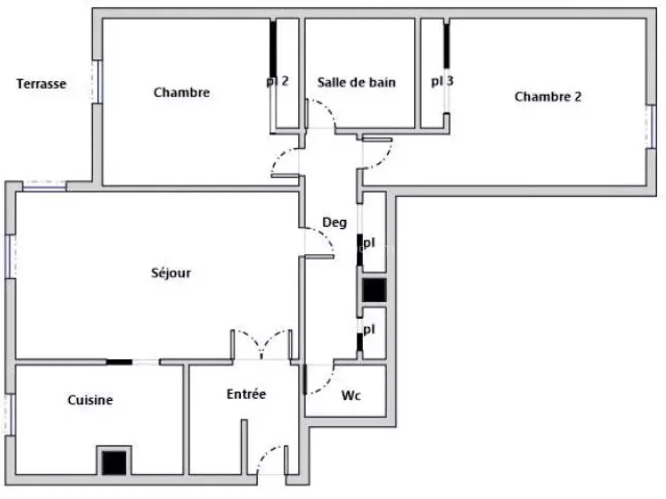 Appartement Rue Lemaître à Asnières-sur-Seine