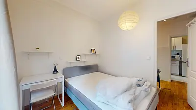 Chambre Rue Rouvet à Paris