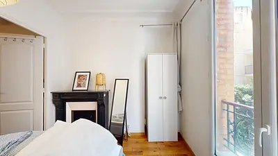 Chambre Rue Rouvet à Paris