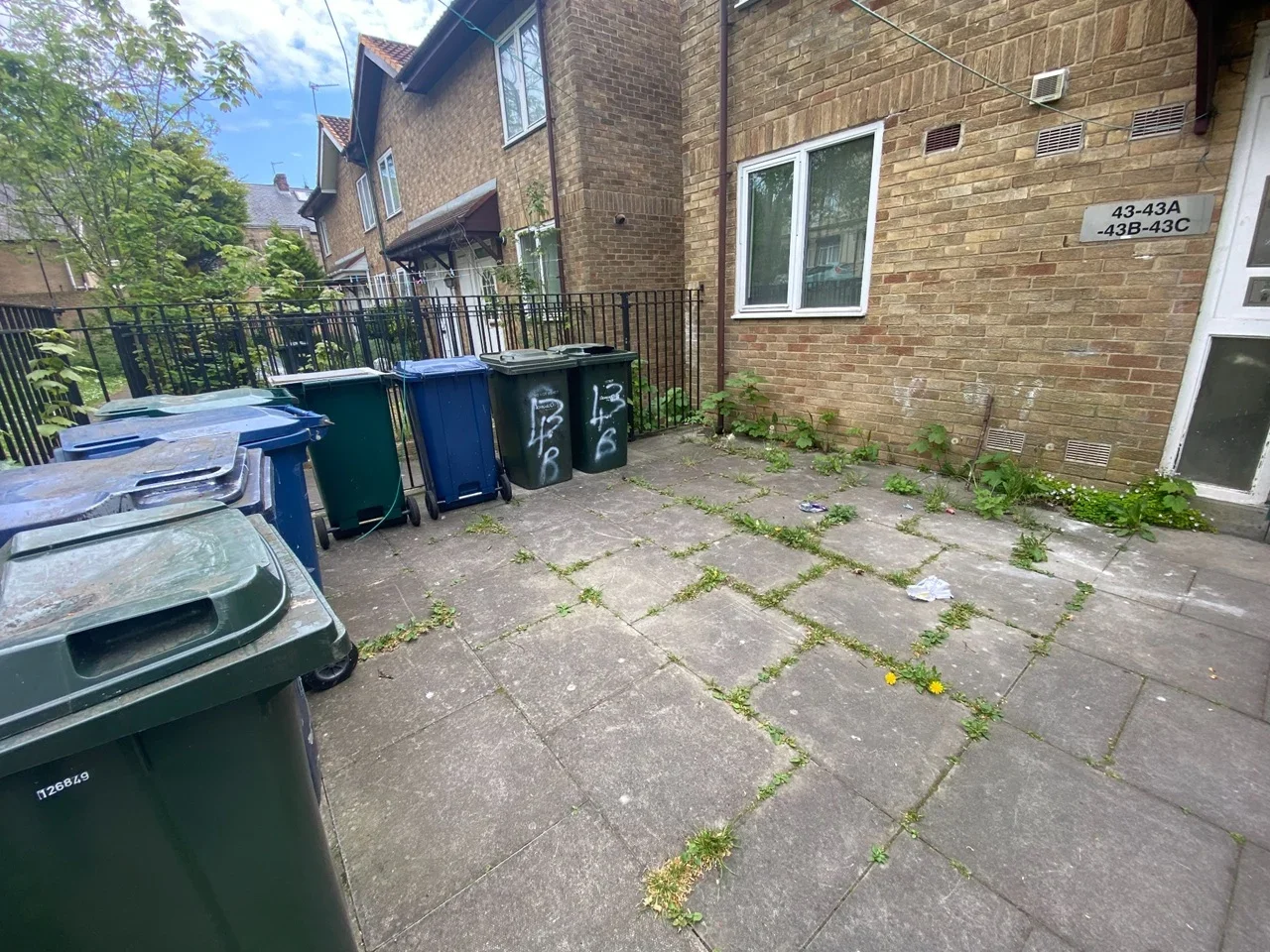 Flat Elswick Road in Newcastle upon Tyne