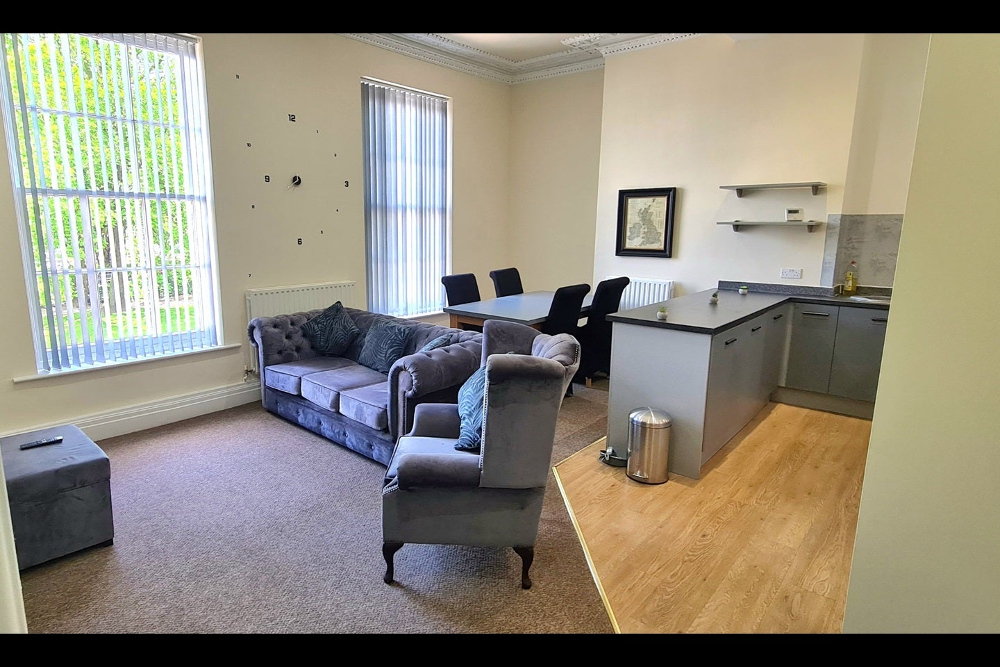 Flat Fishergate Hill in Preston