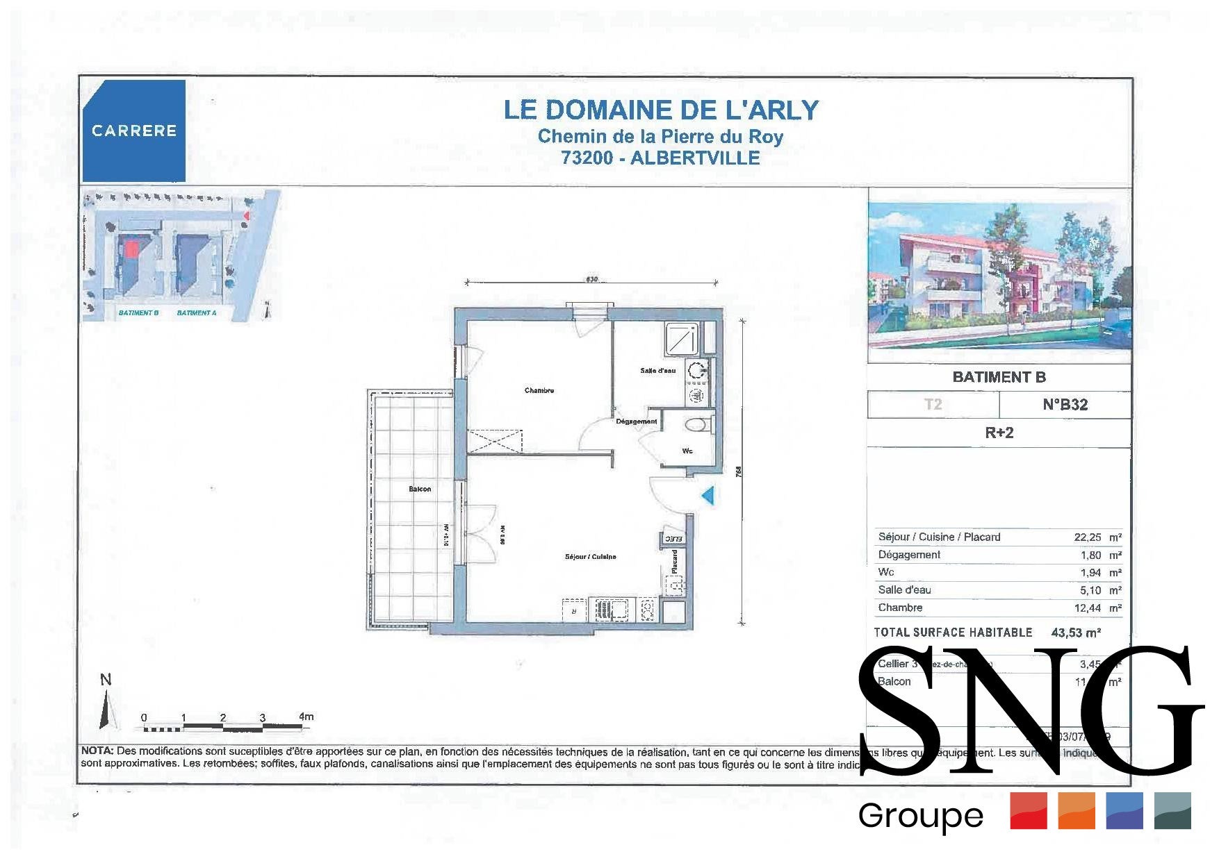 Appartement Chemin de la Pierre du Roy à Albertville