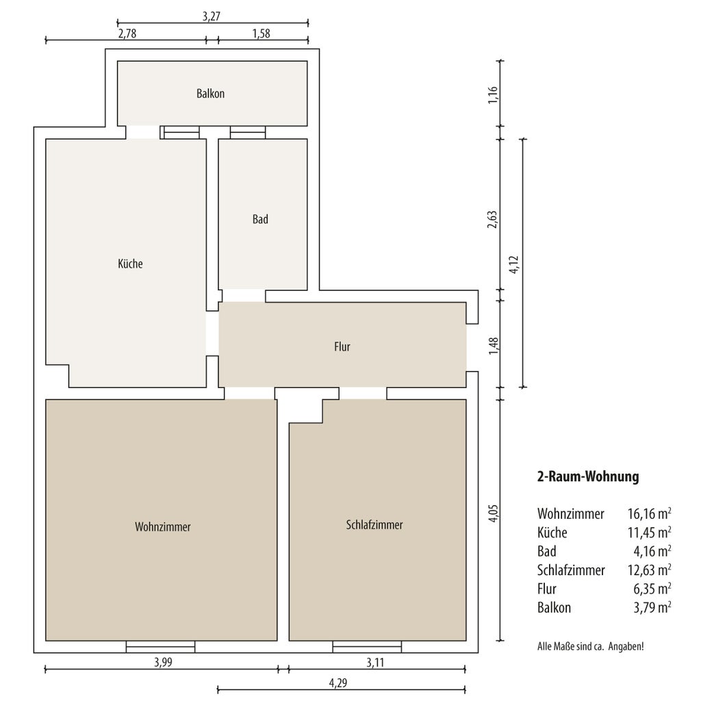 Wohnung Uhlstraße in Gera