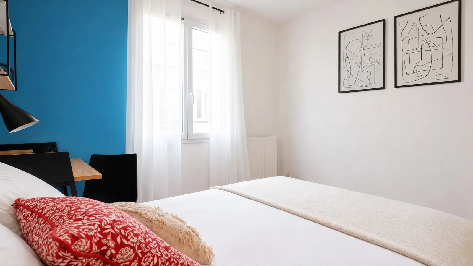Room Avenue du Président Wilson in Saint-Denis