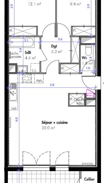 Appartement Route de Vienne à Primarette
