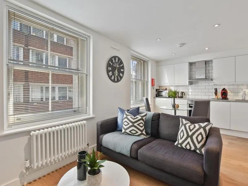 Flat Berwick Street in London