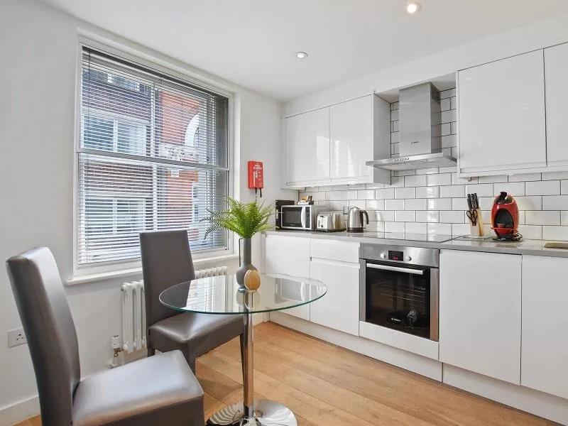 Flat Berwick Street in London