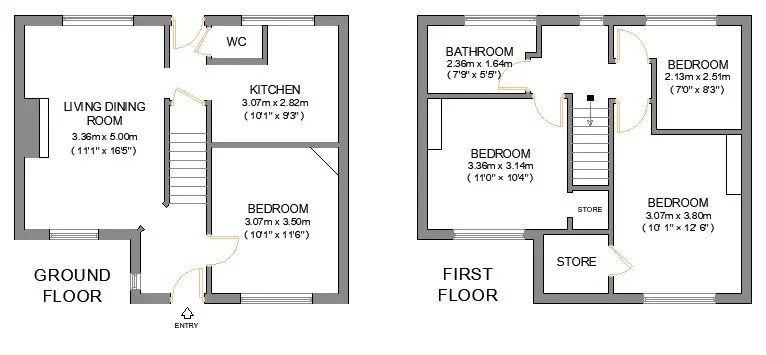 House Well Road in Greater London