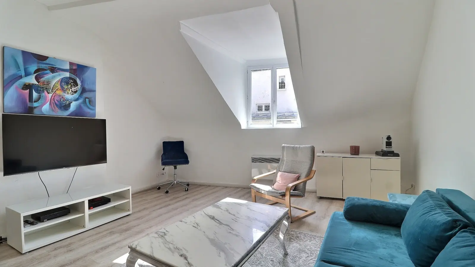 Flat Rue Courtalon in Paris