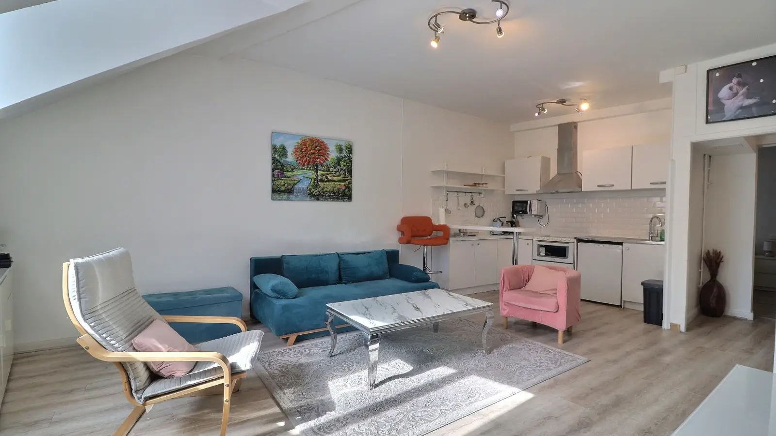 Flat Rue Courtalon in Paris