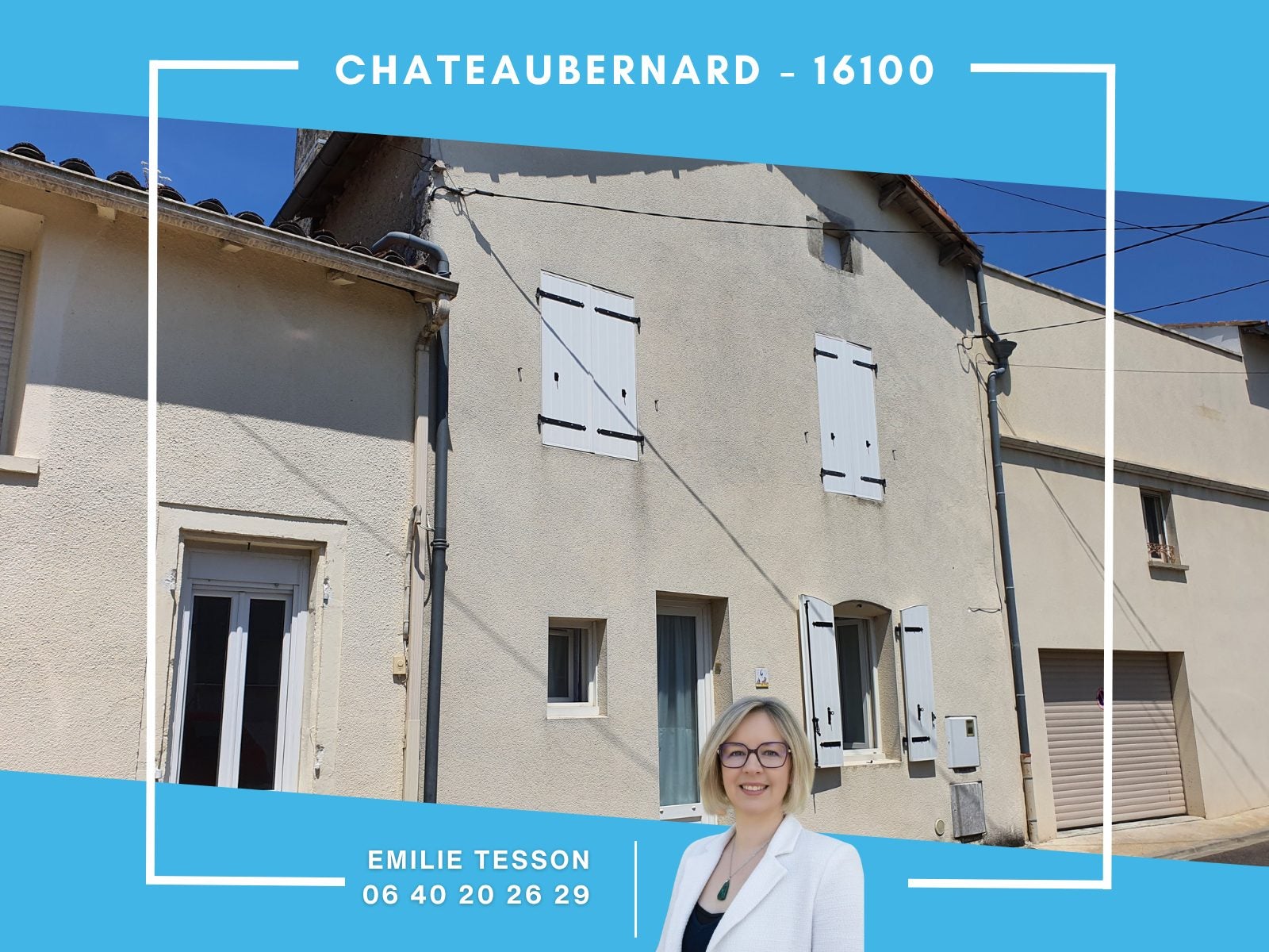House Rue Pierre Pinard in Châteaubernard