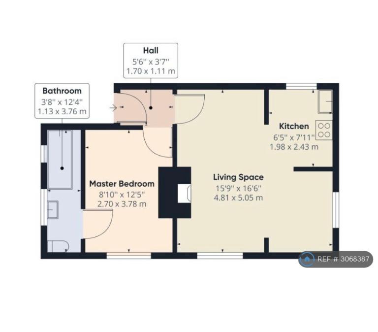 Flat Leam Terrace in Royal Leamington Spa