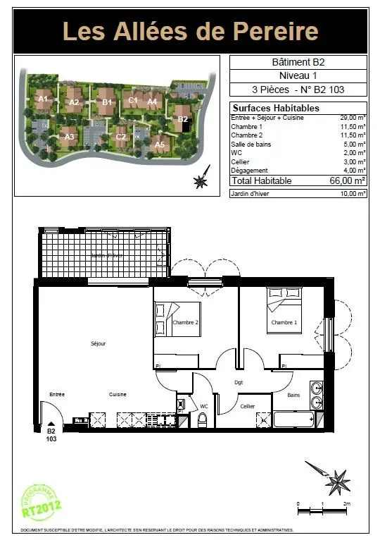 Flat Rue des Grives in Marcheprime