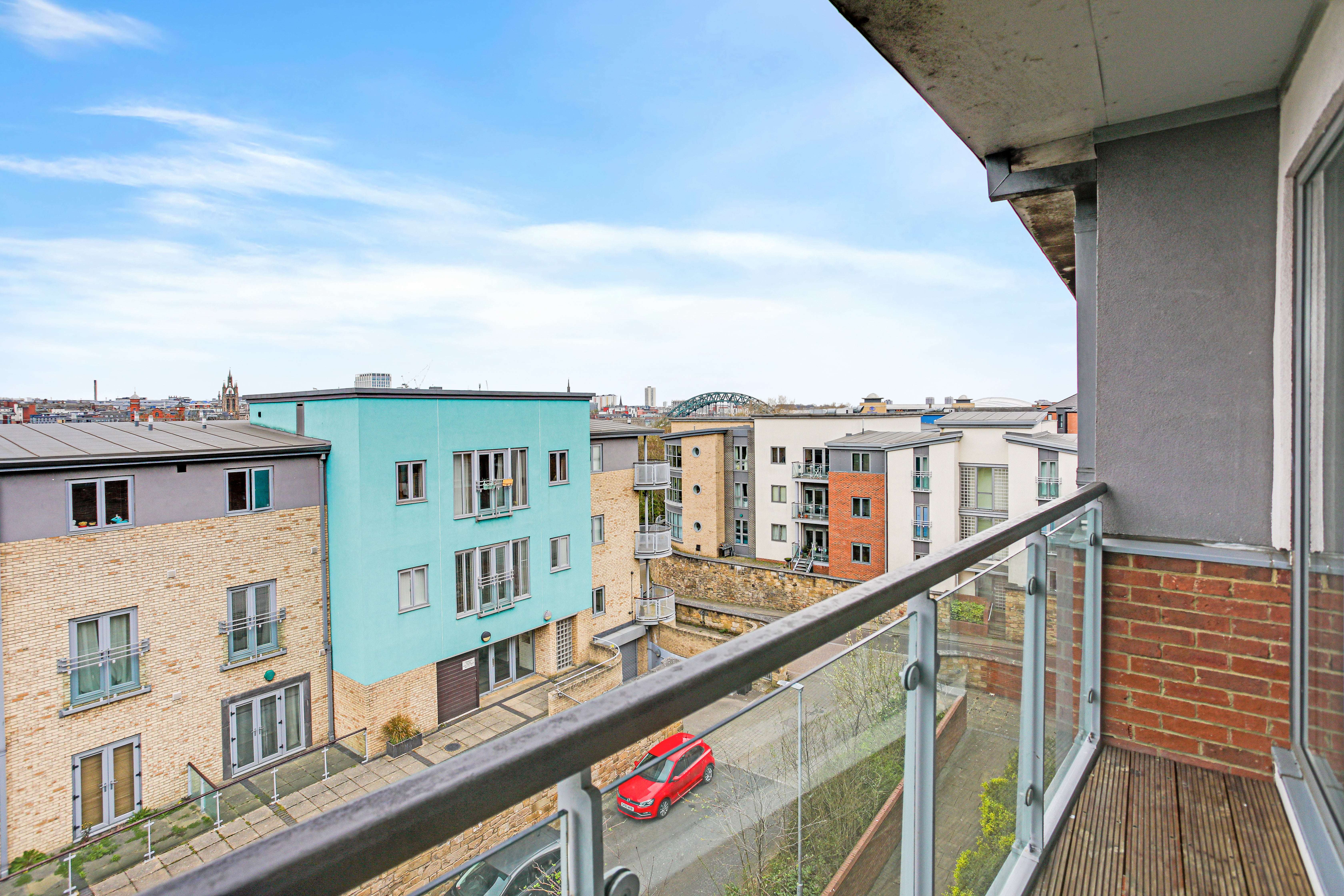 Flat Worsdell Drive in Gateshead