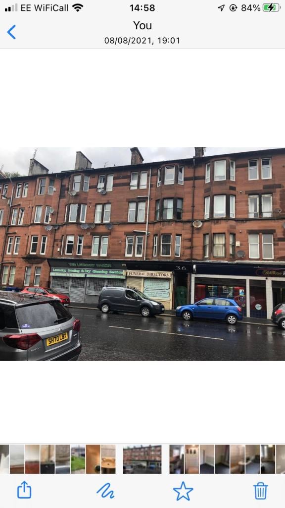Flat Broomlands Street in Paisley