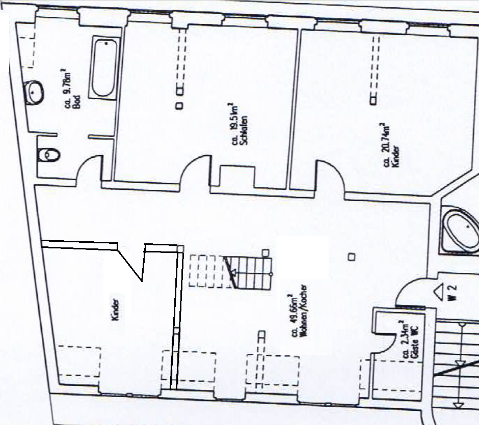 Wohnung Roßmarktsche Straße in Borna
