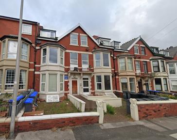 Flat Hornby Road in Blackpool