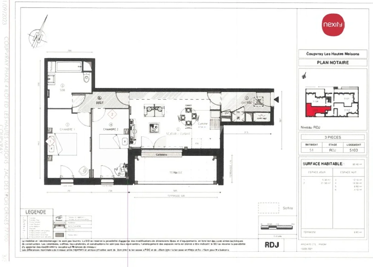 Flat Rue Anne Frank in Coupvray