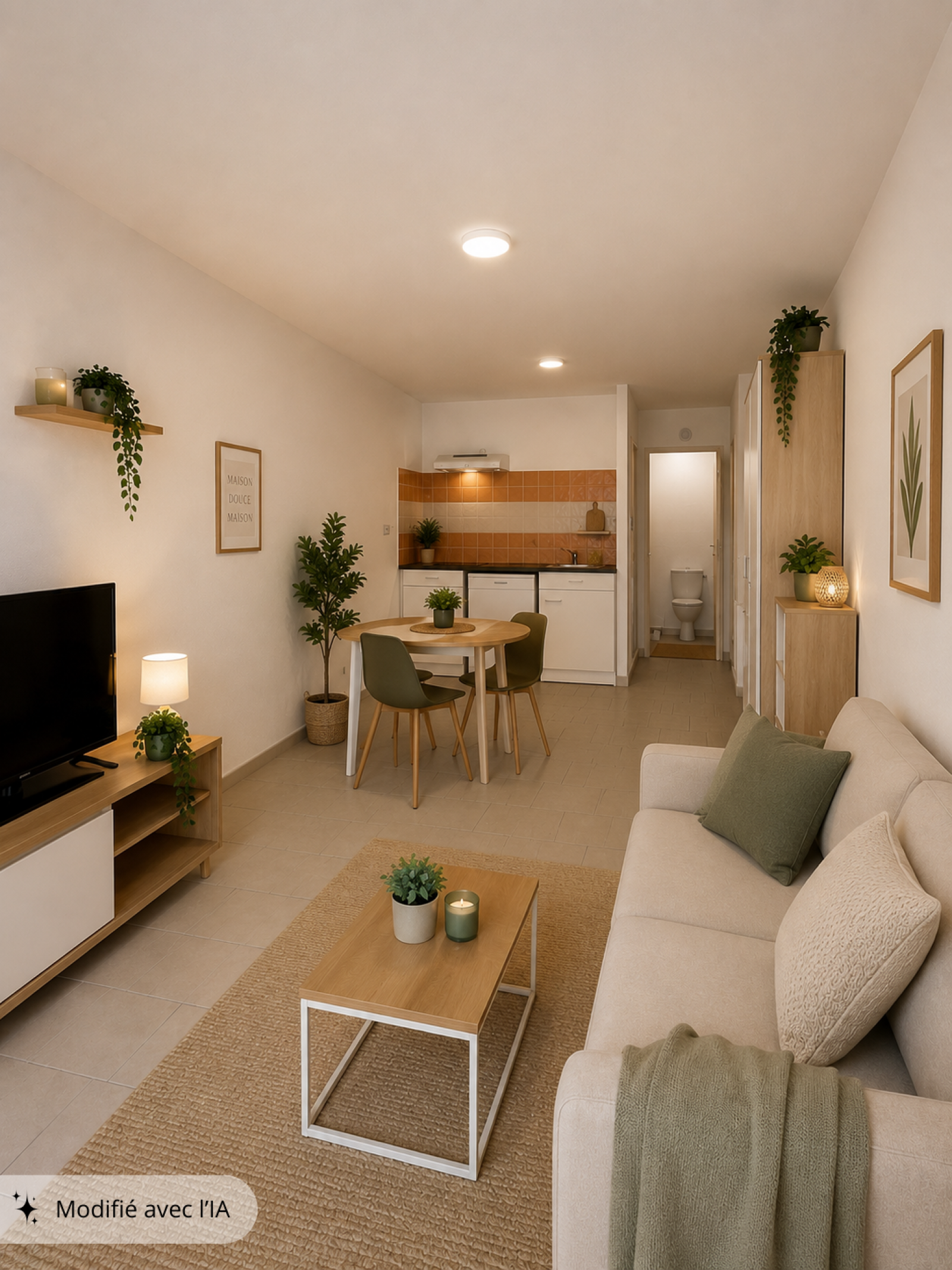 Room Rue du Chanoine Andrieu in Bram