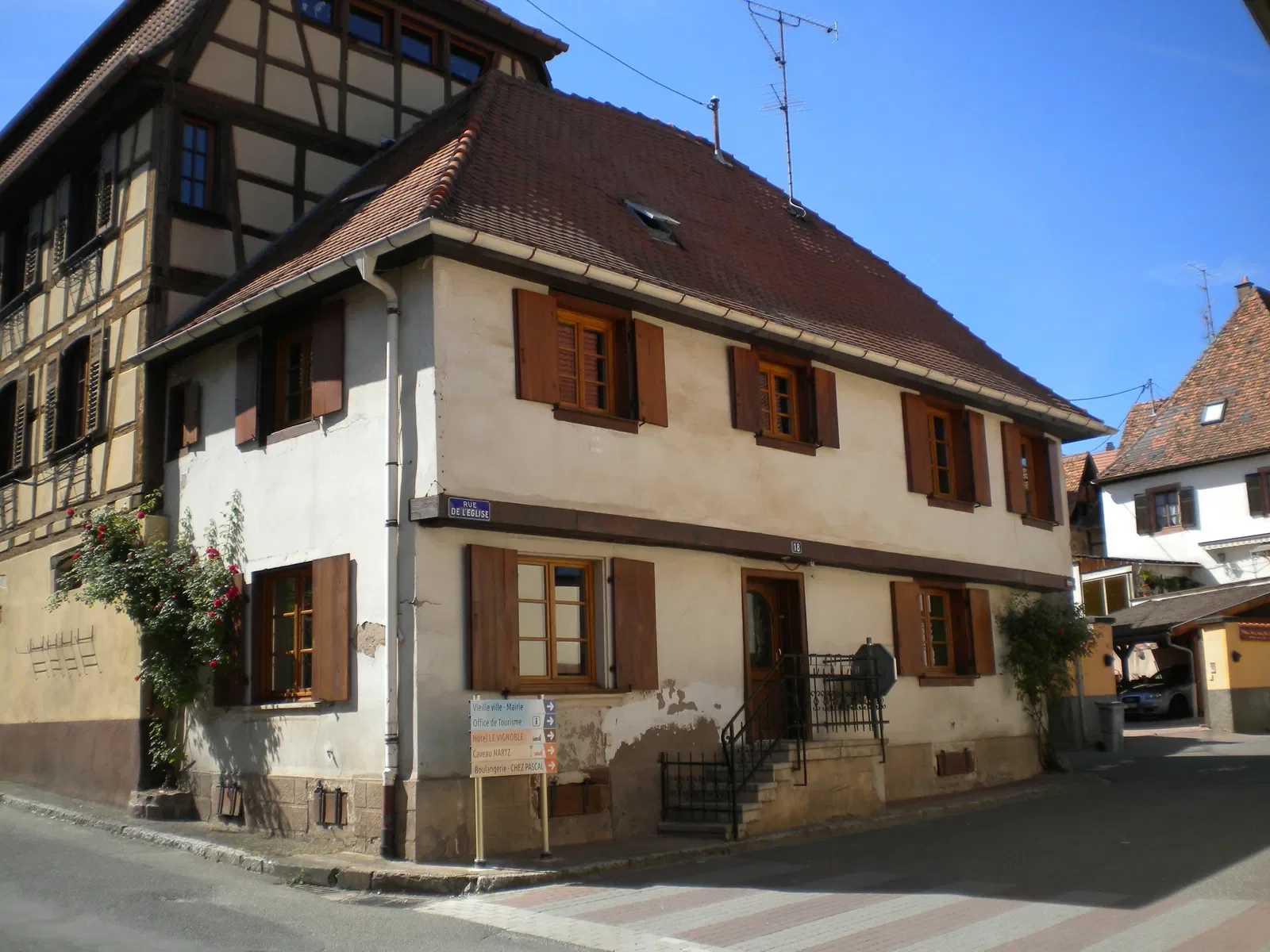 Chambre Rue des Teinturiers à Dambach-la-Ville