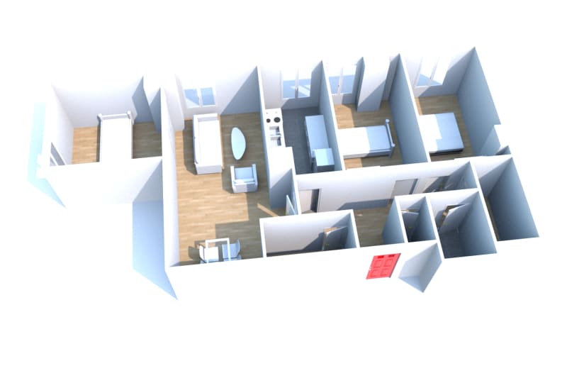 Appartement Rue Jean Moulin à Tourville-la-Rivière