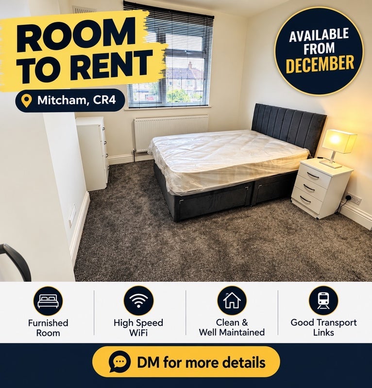 Room Greenwood Road in Greater London