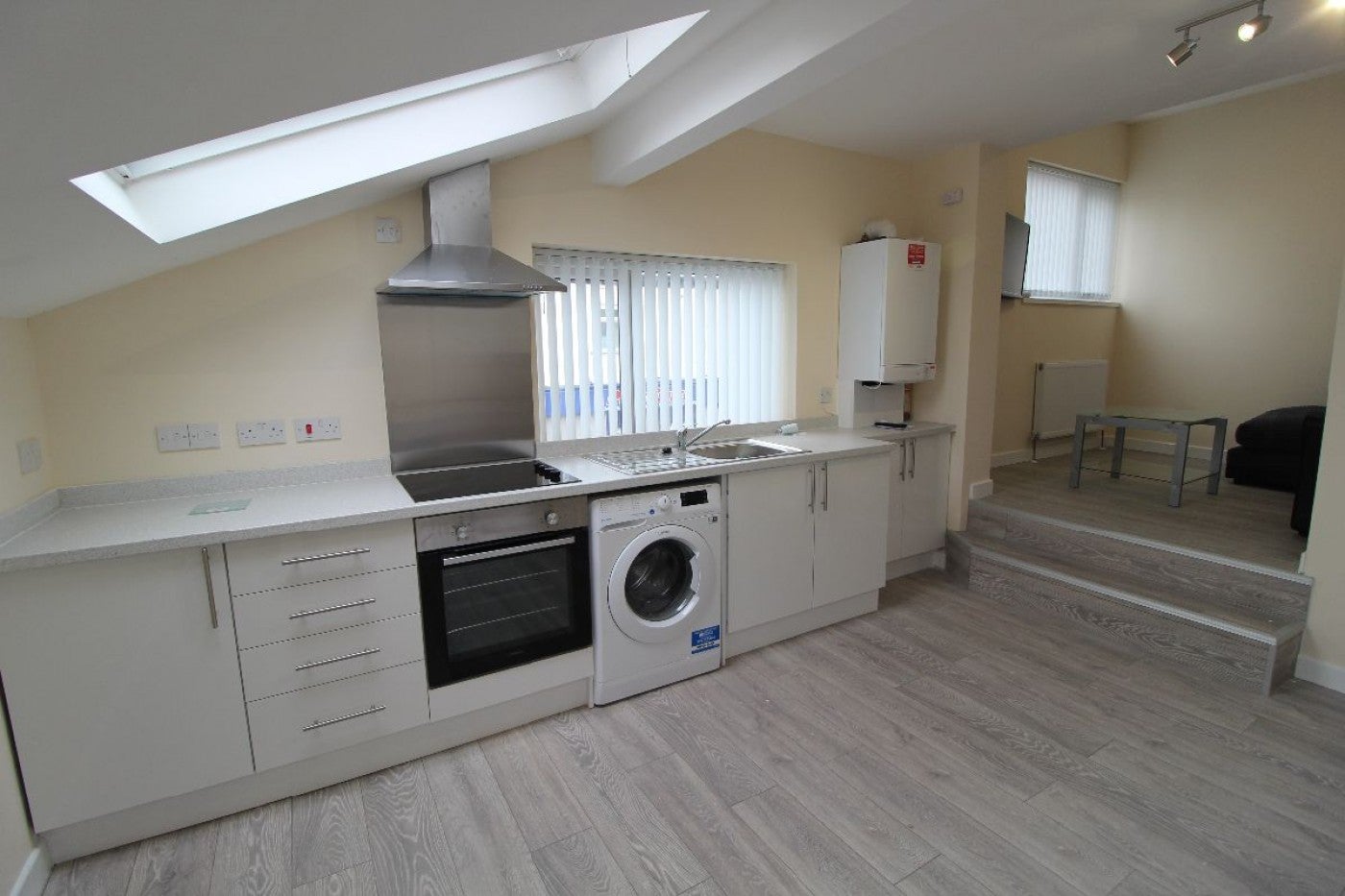 Flat Plungington Road in Preston