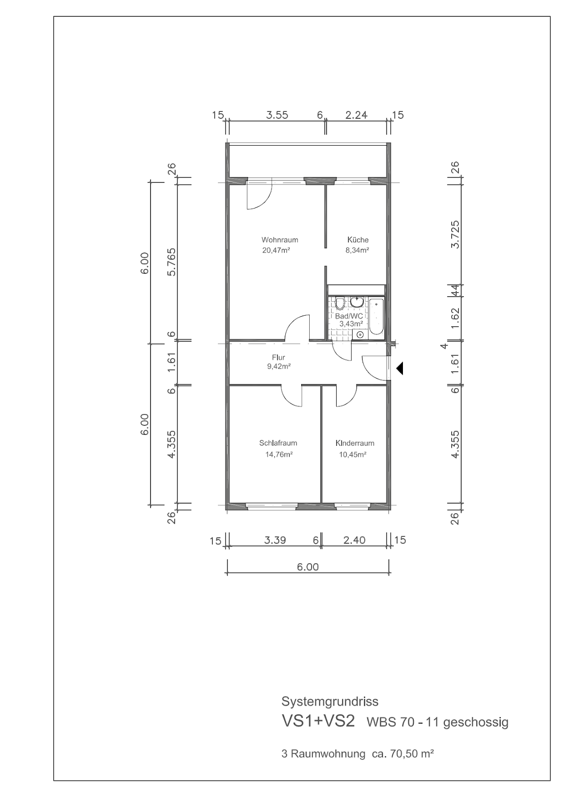 Wohnung Saalfelder Straße in Gera