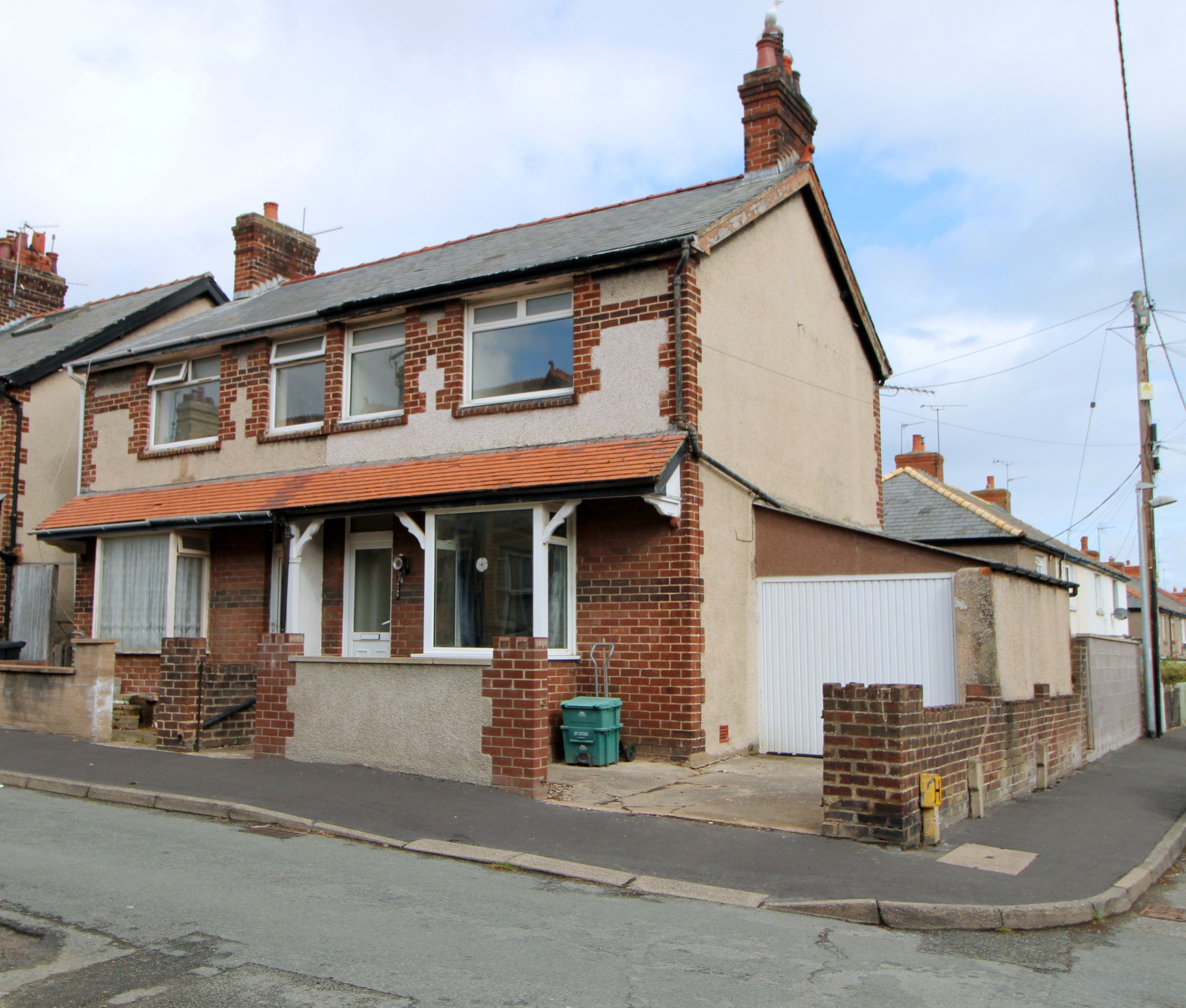 House High Street in Abergele