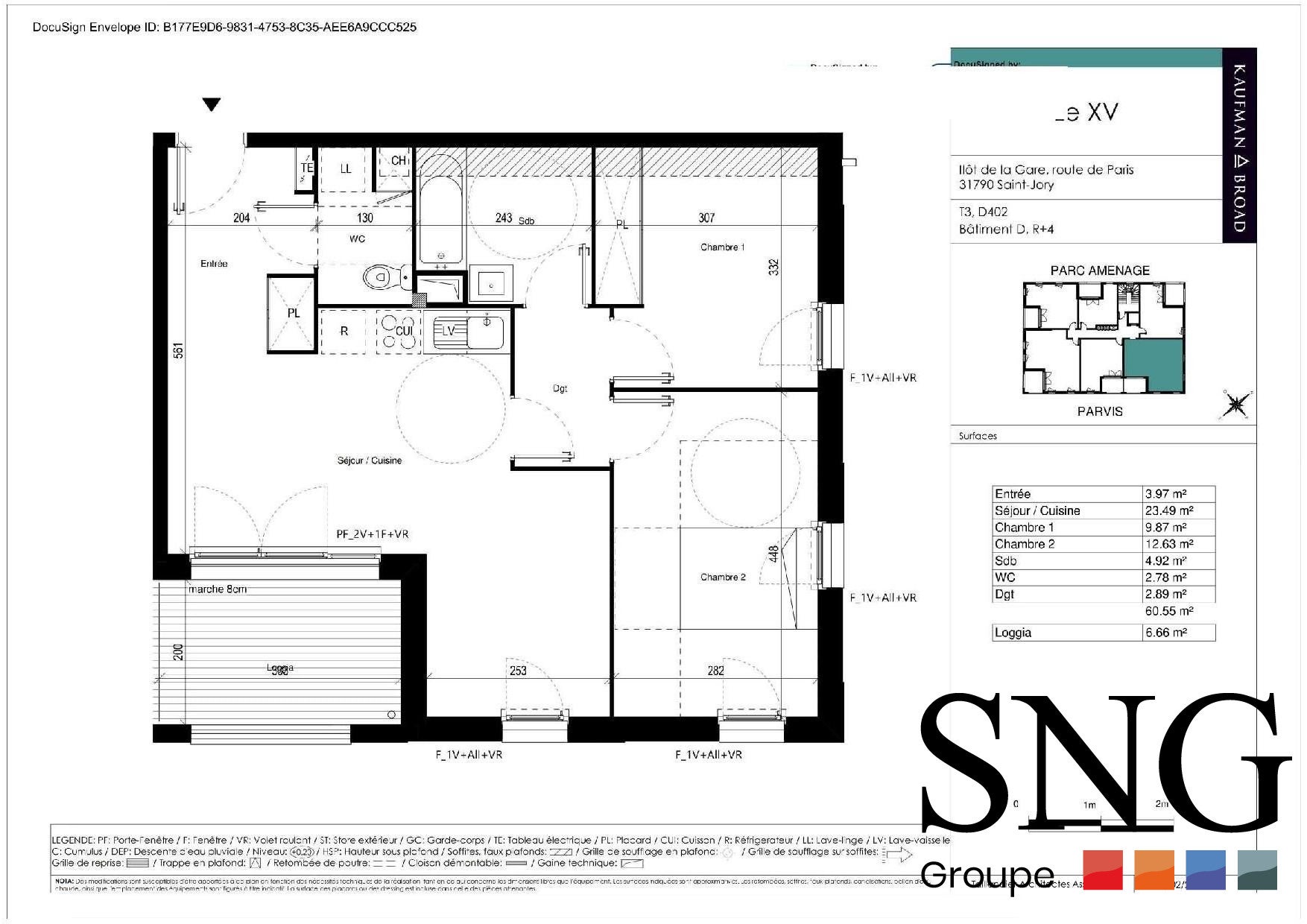 Flat Chemin de Beldou in Saint-Jory