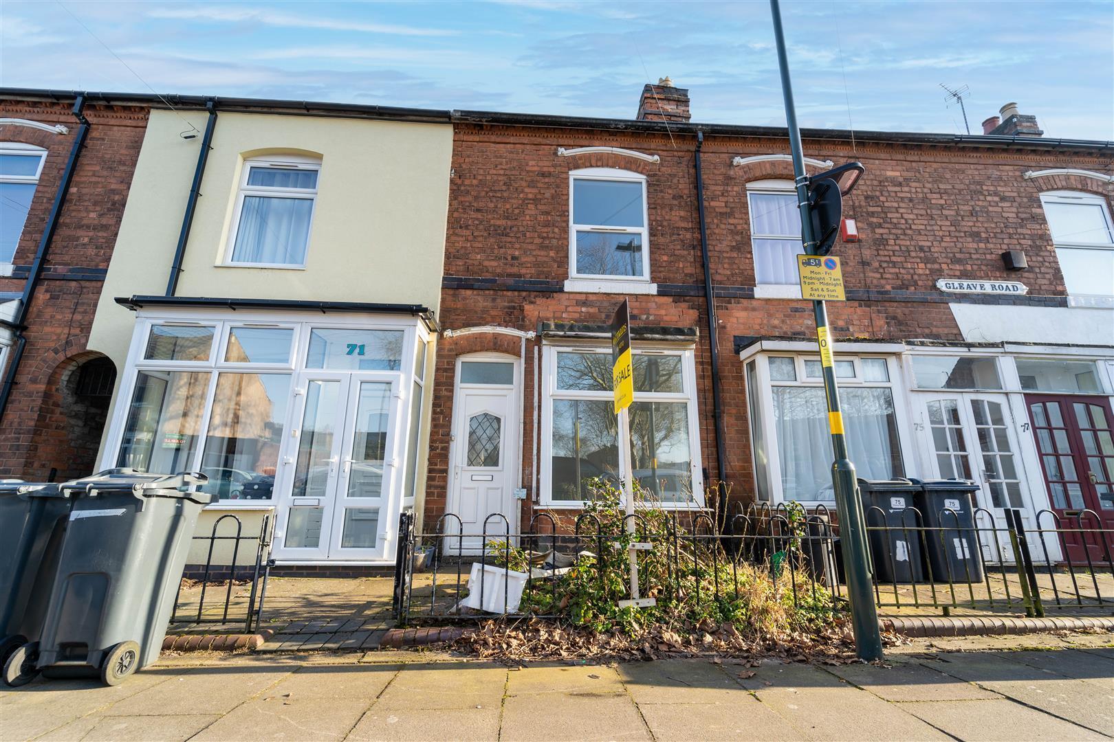 Flat Gleave Road in Birmingham