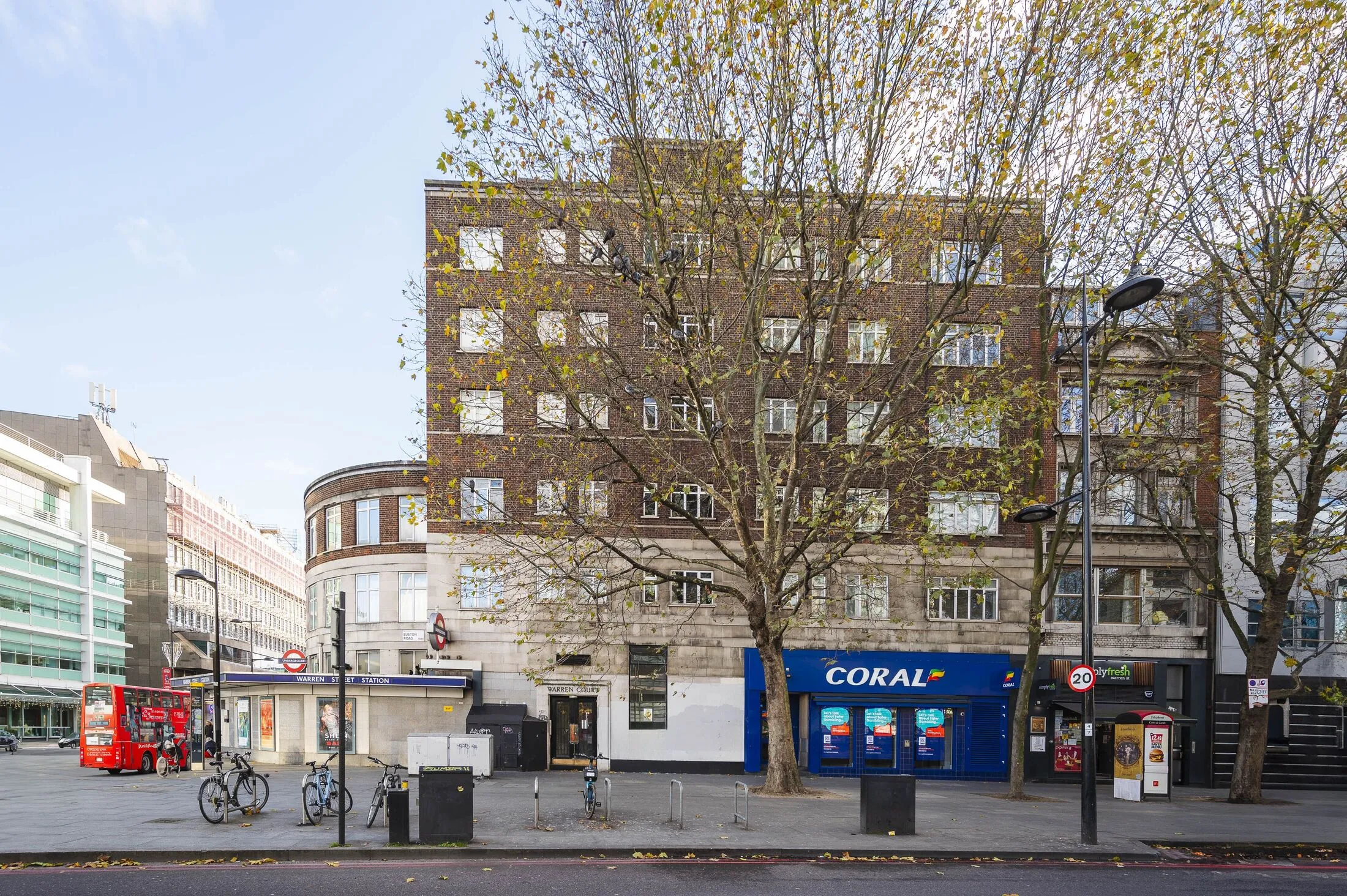 Flat Warren Street in Greater London