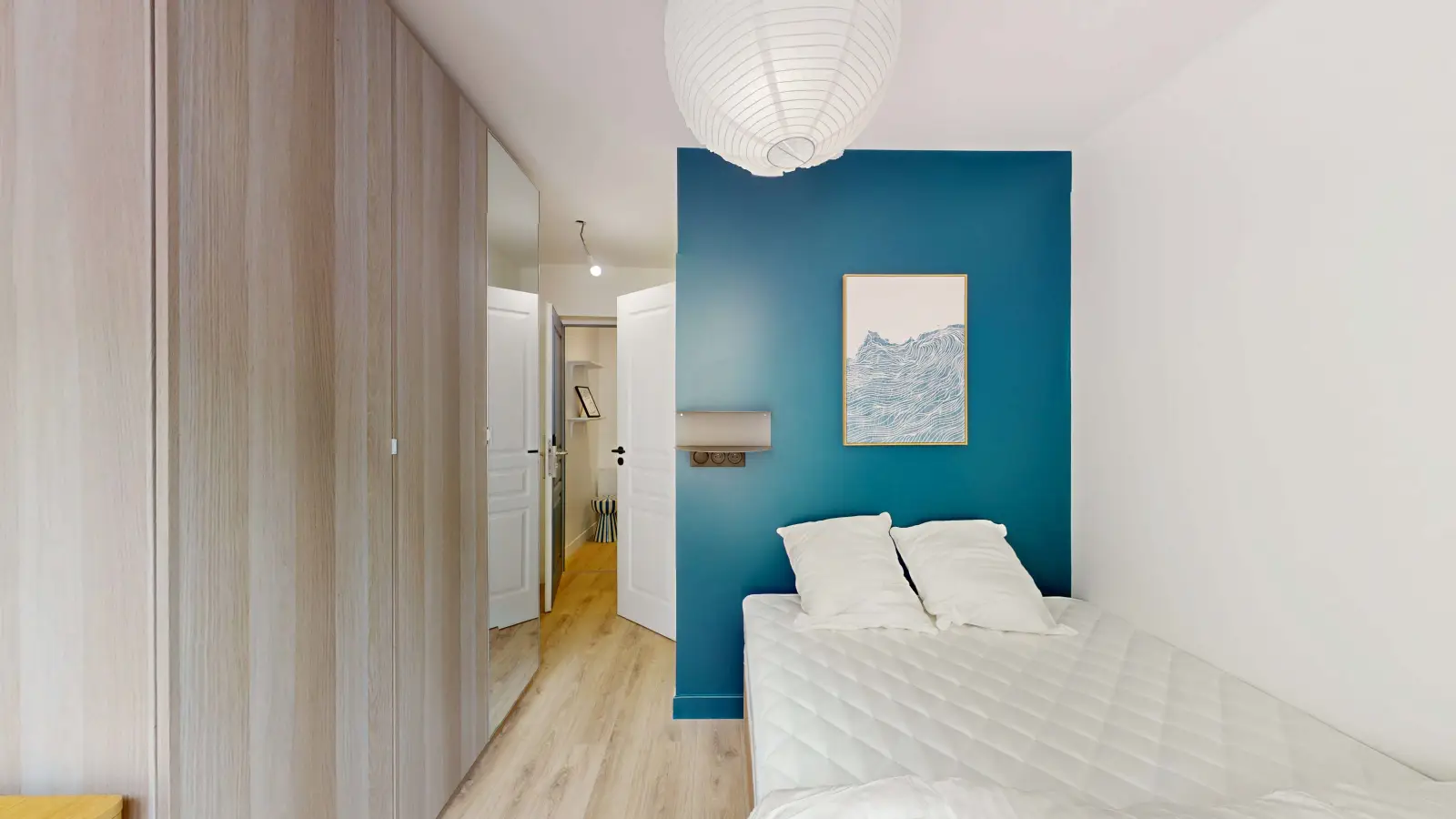 Chambre Passage Gauthier à Paris