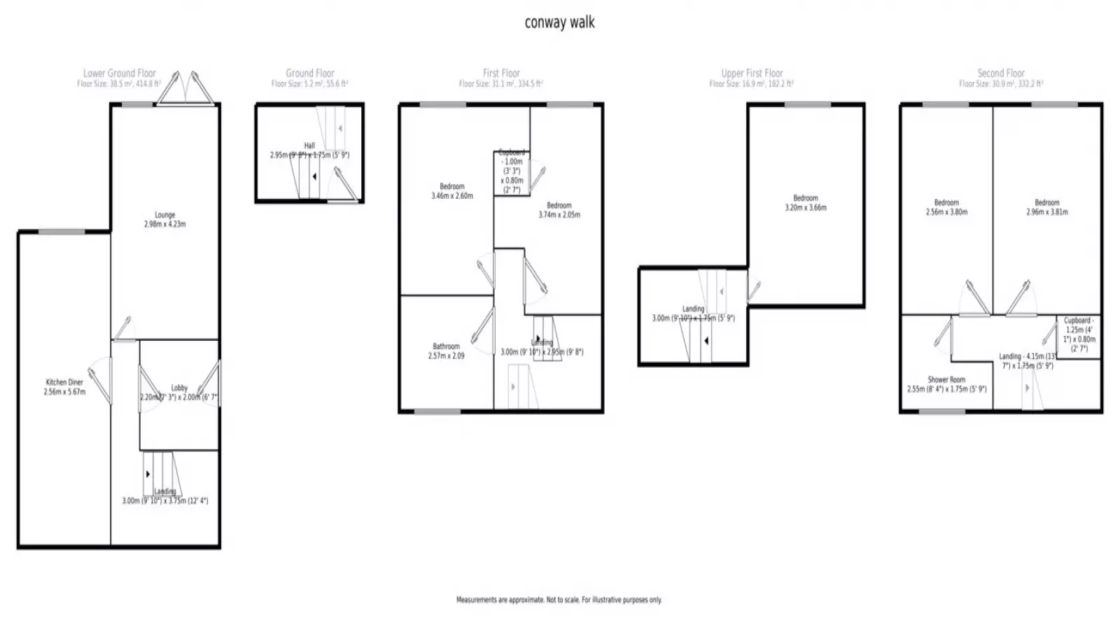 Flat Cranmer Walk in Nottingham