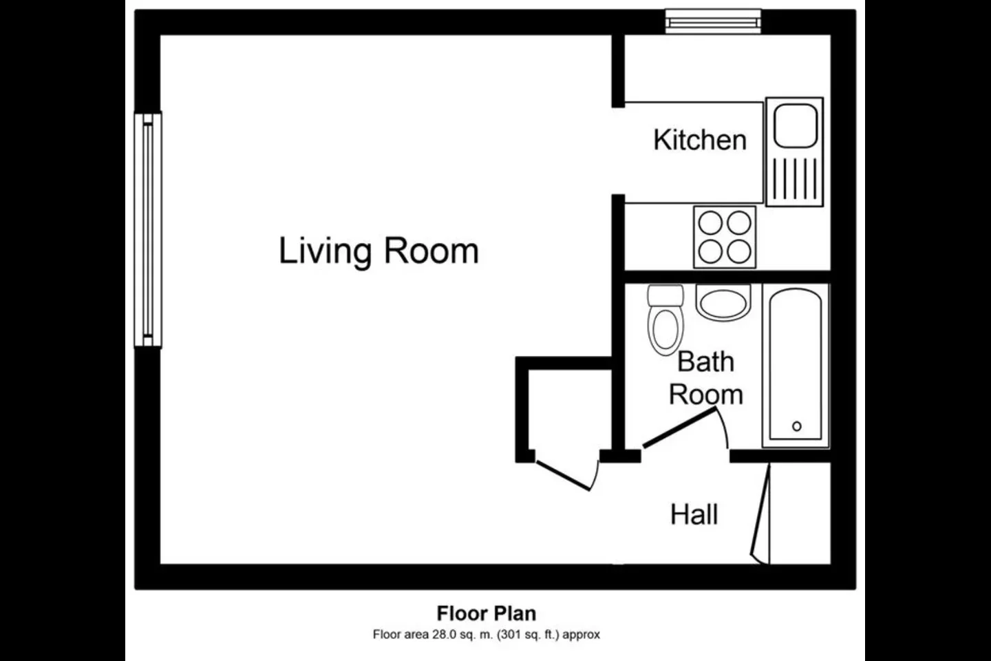 Flat Rickwood in Reigate and Banstead