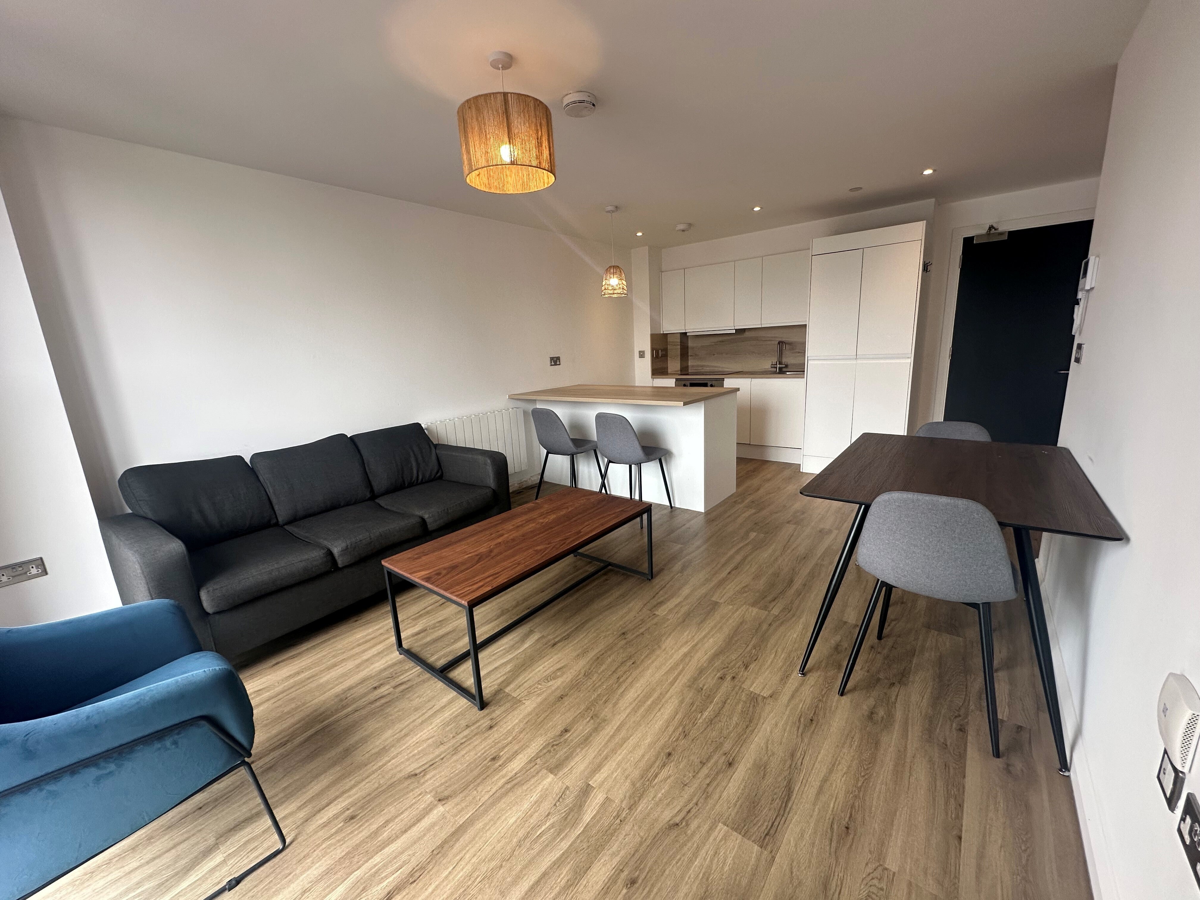 Flat Bishopsgate in Preston